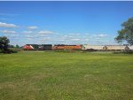CN 3870 and BNSF 8541